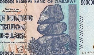 Zimbabwe’s Economy Counts on a 100 Trillion Dollar Currency Revival